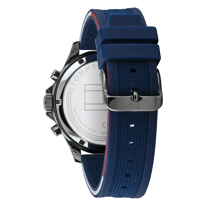 Tommy Hilfiger Bank Chronograph Blue Dial Men’s Watch | 1791721